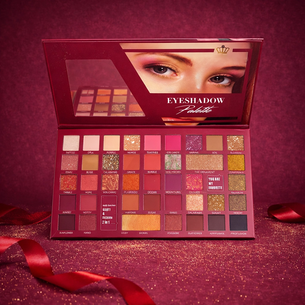 Palette couleurs chaudes